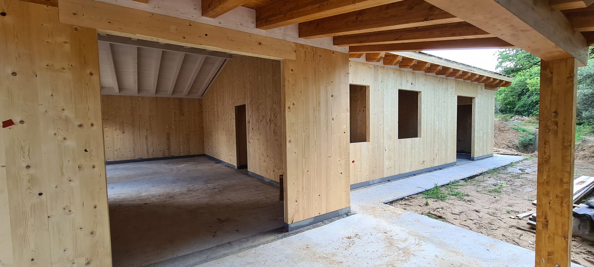 Porticato in legno